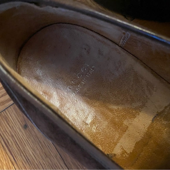 Mens Gucci suede loafers! - Picture 5 of 15